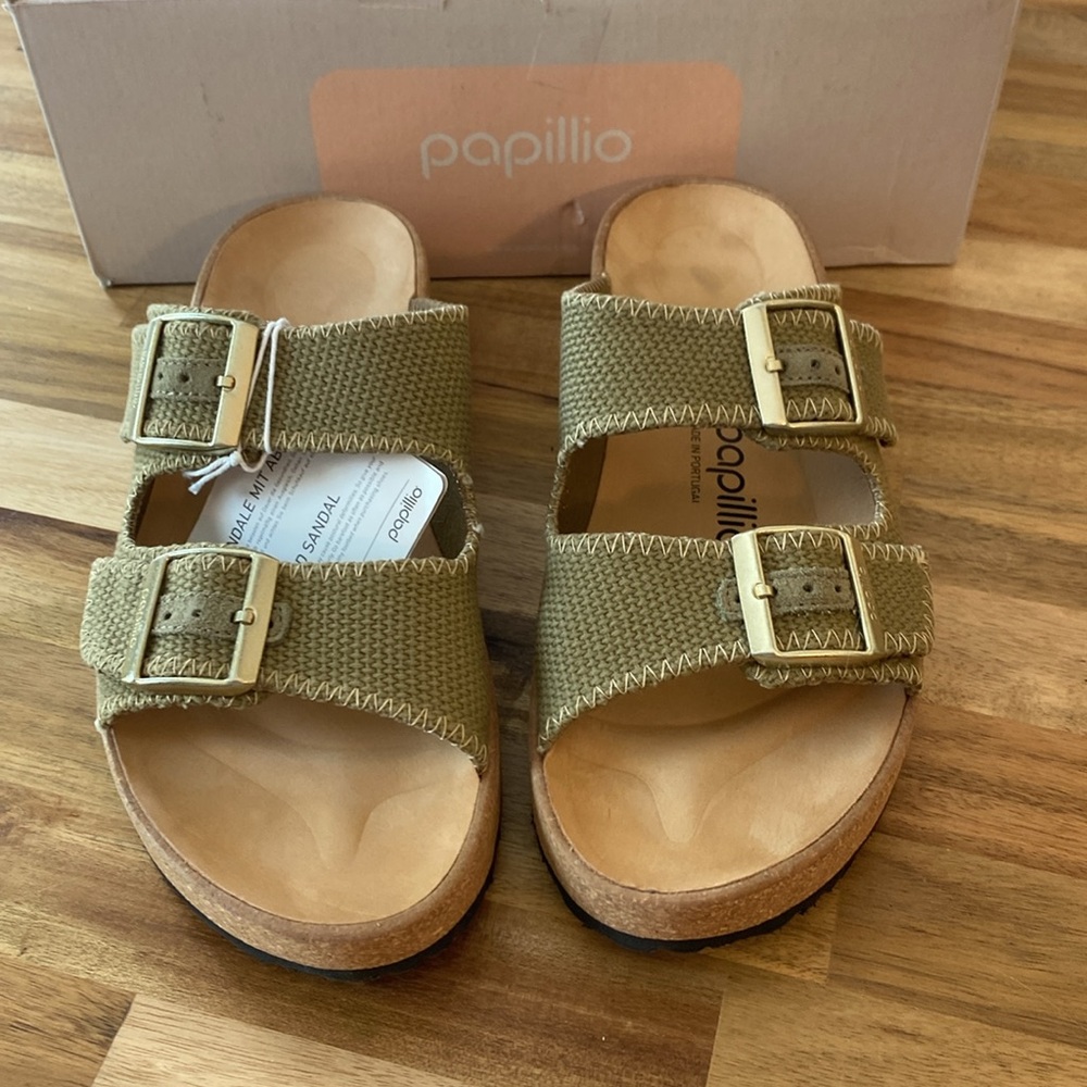 Birkenstock gabriela womens faded khaki narrow fit asst.sizes LB - Picture 2 of 4